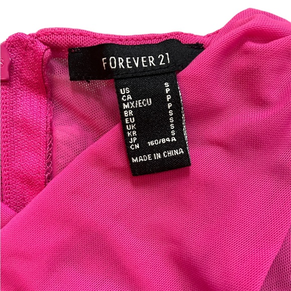 Forever 21 Mesh Detailed Top - Picture 4 of 5